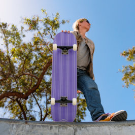 Paars op het Paars Stripe HAMbWG-skateboard Persoonlijk Skateboard
