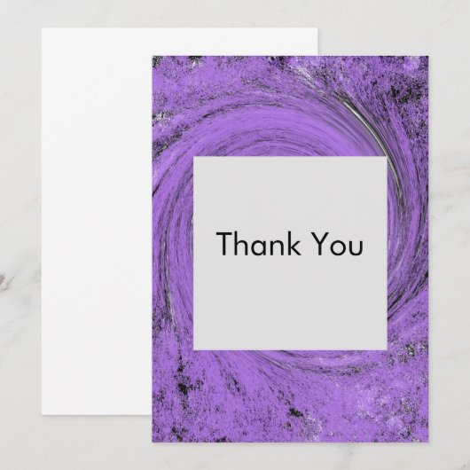 Paars op Paarse kaarten (Voorkant / Achterkant)