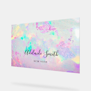 paars opaal acryl bord