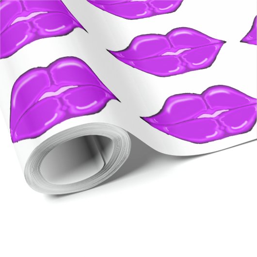 Paars opvulpapier cadeaupapier (Rol Hoek)