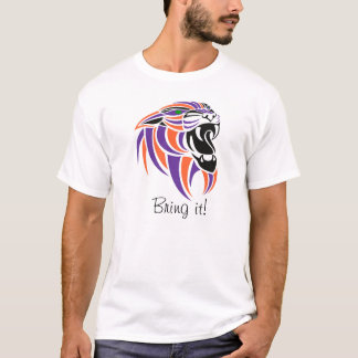 Paars, Oranje, zwart, breng het mee! T-shirt