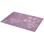 Paars Orchid Pattern Snijplank (Hoek)