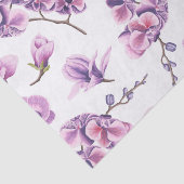 Paars orchidee weefselpapier tissuepapier (Detail)