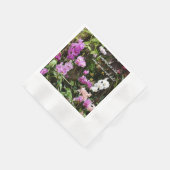 Paars Orchids Paper Napkins Servet (Hoek)