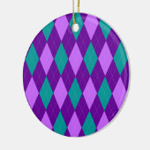 Paars Ornament Argyle (Links)