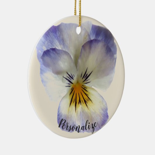 Paars Ornament Pansy (Rechts)