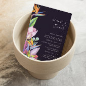 Paars overzicht van de  gebeurtenissen in het kleu informatiekaartje