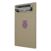 Paars-Owl Mini-klembord Mini Klembord (Angled2)