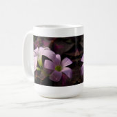 Paars Oxalis Blossom Koffiemok (Voorkant links)