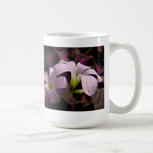Paars Oxalis Blossom Koffiemok (Rechts)