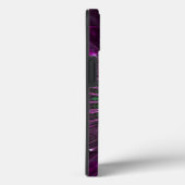 Paars Oye Fractal Case-Mate iPhone Case (Achterkant / Rechts)