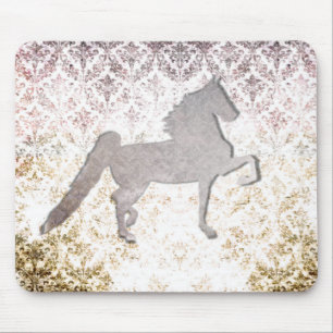 Paars paard Saddlebred Horse Mousepad Muismat