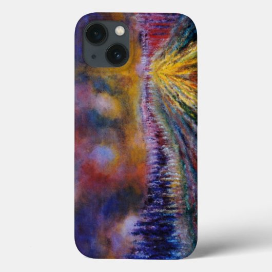Paars pad Case-Mate iPhone case (Achterkant)