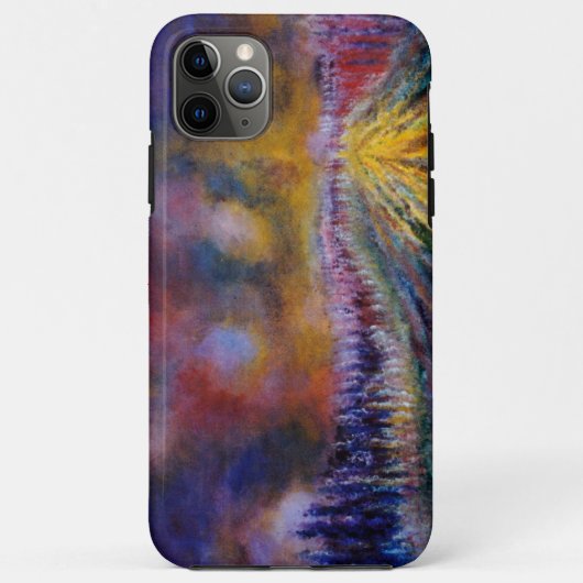 Paars pad Case-Mate iPhone case (Achterkant)