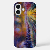 Paars pad Case-Mate iPhone case (Achterkant)
