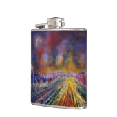 Paars pad heupfles (Links)