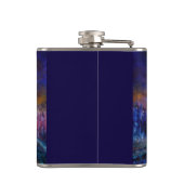 Paars pad heupfles (Achterkant)