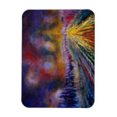 Paars pad magneet (Verticaal)