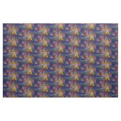 Paars pad stof (Fat Quarter)