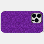 Paars Paisley Case-Mate iPhone Case (Achterkant (horizontaal))