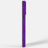 Paars Paisley Case-Mate iPhone Case (Achterkant / Rechts)