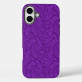 Paars Paisley Case-Mate iPhone Case (Achterkant)