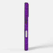Paars Paisley Case-Mate iPhone Case (Achterkant / Rechts)
