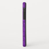 Paars Paisley Case-Mate iPhone Case (Achterkant/links)