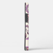 Paars Paisley Case-Mate iPhone Case (Achterkant / Rechts)