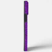 Paars Paisley Case-Mate iPhone Case (Achterkant / Rechts)