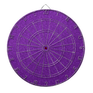 Paars Paisley Dartbord