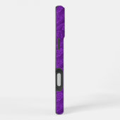 Paars Paisley iPhone Hoesje (Rechterkant)