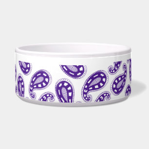 Paars Paisley Voerbakje