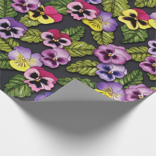 Paars papier voor de onmiddellijke verpakking van  (Hoek)