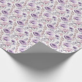 Paars papier voor de onmiddellijke verpakking van  (Hoek)