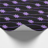 Paars papier voor het inkepen van flessenpatronen (Hoek)