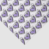 Paars papier voor het kunstweefsel — Trendy en ele (Detail)