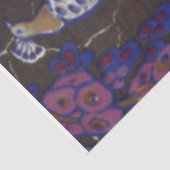 Paars papier voor het loskoppelen van voetgangers (Detail)