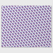 Paars papier voor het oppakken van vloerbedekking (Vlak)