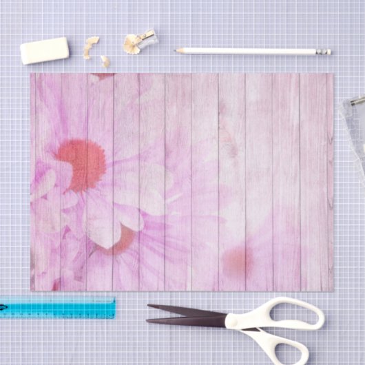 Paars papier voor weefselscène (Craft)