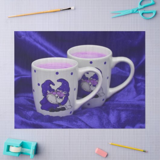 paars passiefpapier tissuepapier (Craft)