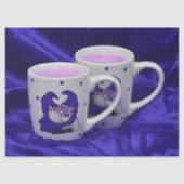 paars passiefpapier tissuepapier (Voorkant)