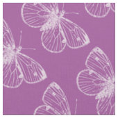 Paars Patina: Butterflies Stof (Close Up)