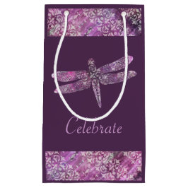 Paars Patina: Dragonfly Klein Cadeauzakje