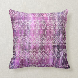Paars Patina: Filigree Kussen