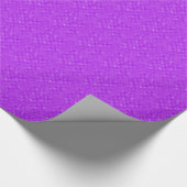 Paars patroon cadeaupapier (Hoek)