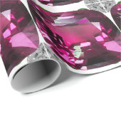 Paars patroon cadeaupapier (Rol Hoek)