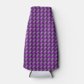 Paars patroon flesjeskoeler (Voorkant)