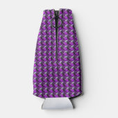 Paars patroon flesjeskoeler (Achterkant)