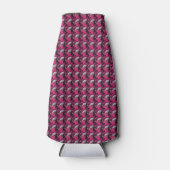 Paars patroon flesjeskoeler (Voorkant)